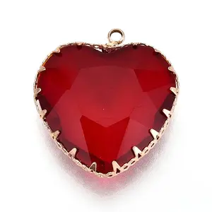 Transparent Glass Pendants