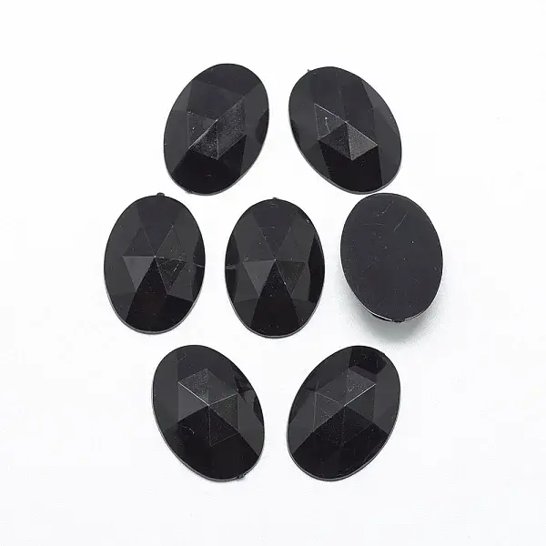 Acrylic Rhinestone Flat Back Cabochons