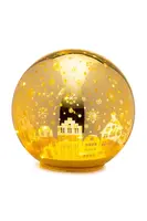 Vánoční LED dekorace Palais Royal 15 cm žlutá barva