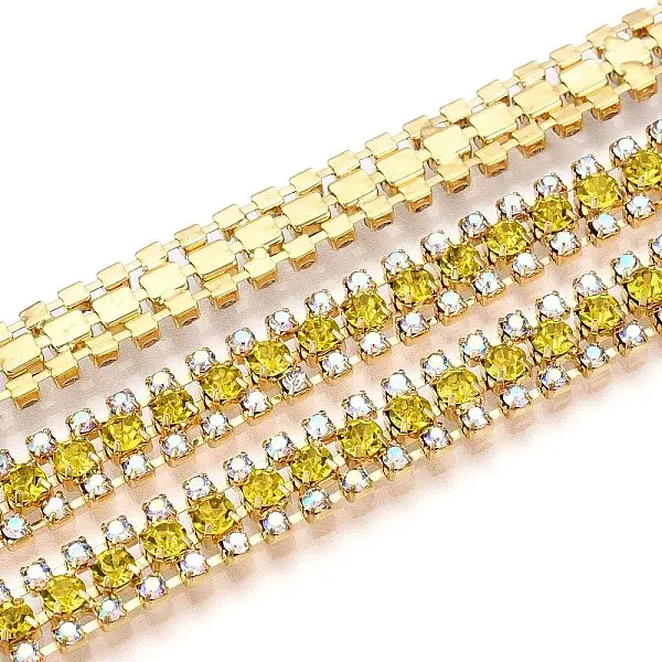 Iron Rhinestone Cup Chains