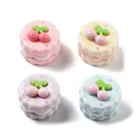 Cute Mini Cartoon Food Series Resin Cabochons
