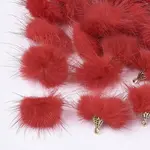Faux Mink Fur Tassel Pendant Decorations