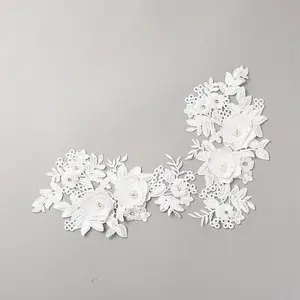 Polyester with Rhinestone Iron on/Sew On Patches