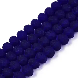 Transparent Glass Beads Strands
