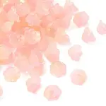 Transparent Glass Beads Caps