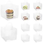 Clear Plastic Tall Cake Boxes