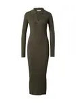 EDITED Pletené šaty 'Hattie'  olivová