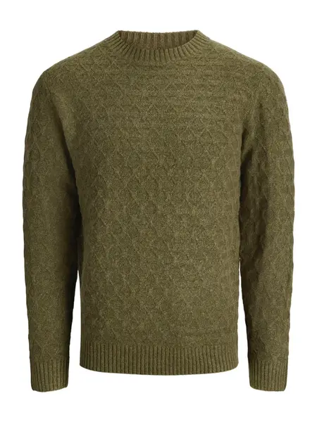 JACK & JONES Sveter 'JPRBLasimon'  olivová