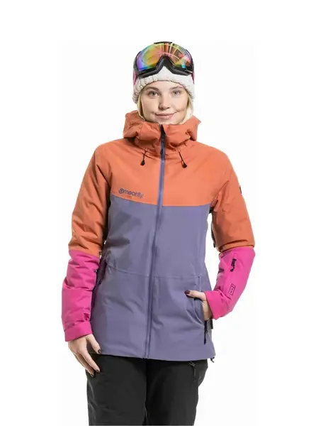 Meatfly dámská SNB & SKI bunda Kirsten Purple Light / Mango | Oranžová | Velikost M