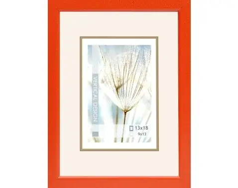 Fotorámeček Giulia 13x18 cm, oranžový