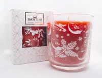 Santini Luxusní svíčka - Jablko a skořice