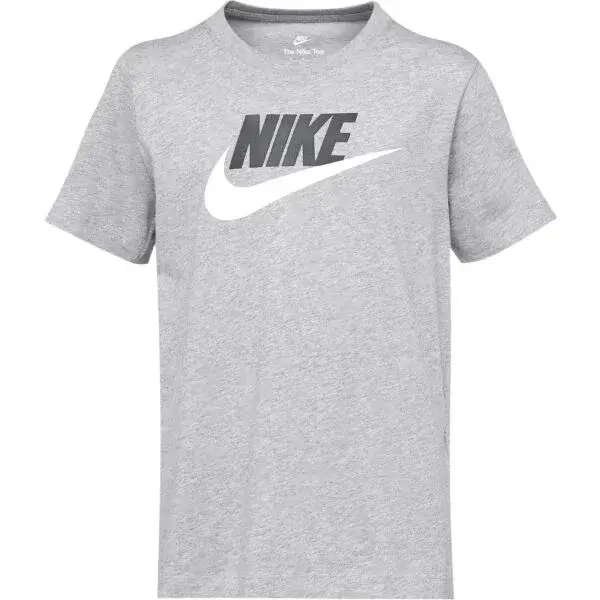 Nike SPORTSWEAR TEE FUTURA Dětské triko, šedá, velikost