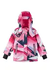 Dívčí zimní lyžařská bunda reima kiiruna růžová 110