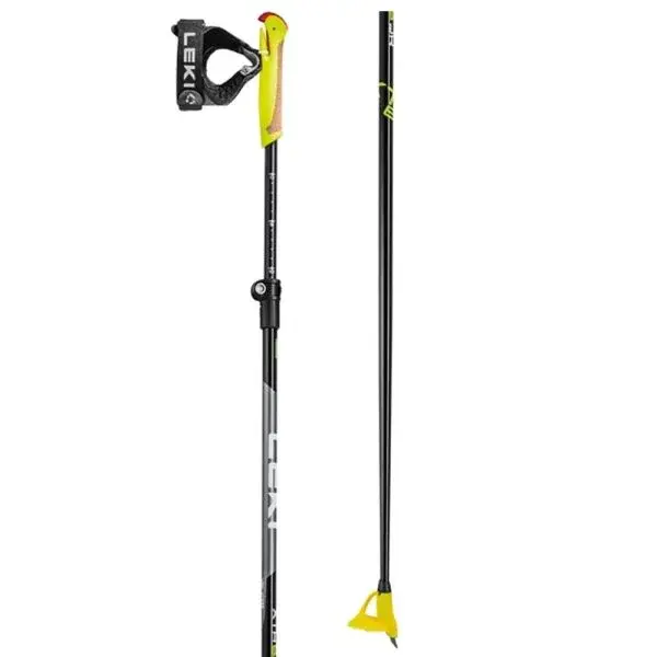 Leki XTA 6.5 VARIO JR Juniorské hole na běžky, černá, velikost