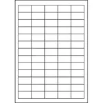 Samolepicí etikety 38 x 21,2 mm, 65 etiket, A4, 100 listů