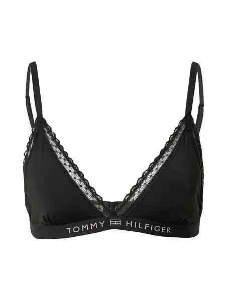Tommy Hilfiger Underwear Podprsenka  čierna / biela