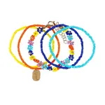 Souza! - Náramky Millie flower blue - 5 ks