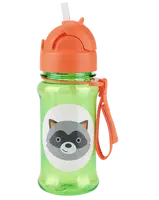 SKIP HOP Zoo tritan Láhev s brčkem Medvídek mýval 12m+ 355 ml