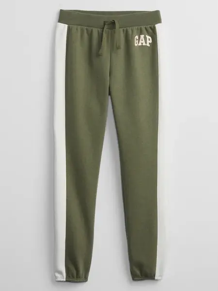 GAP Dětské legíny Logo pull-on joggers - Holky