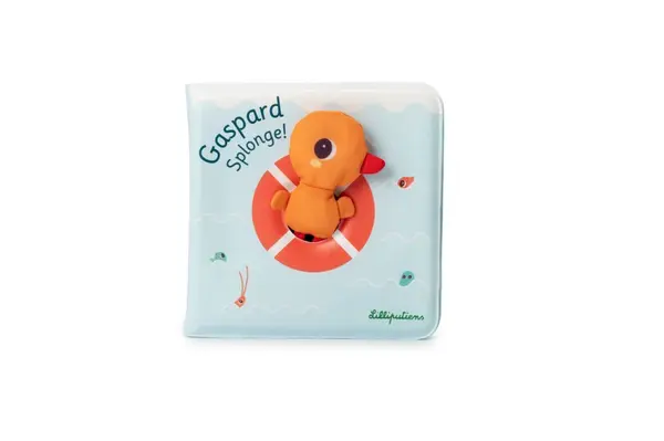 Lilliputiens - čarovná knižka do vane - káčer Gaspard