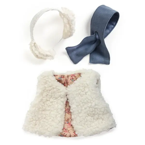 Pomea - zimný outfit pre bábiky