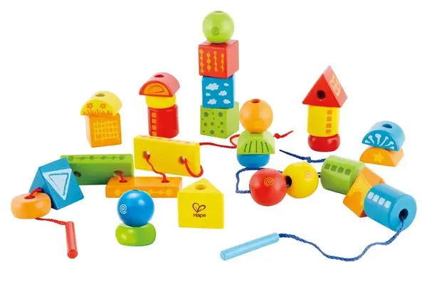 Navliekacie drevené korále – tvary