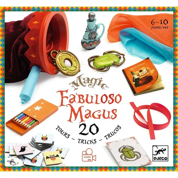 Djeco Magic - Fabuloso Magus - súprava 20 kúzelníckych trikov