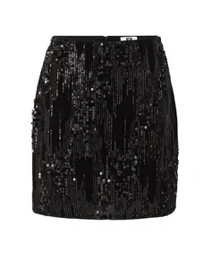 WE Fashion Sukňa  čierna