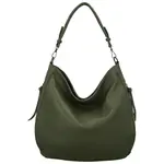 Dámská kabelka na rameno tmavě zelená - Paolo bags Leyra