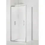 Sprchový kút obdĺžnik 100x80 cm SAT TEX SIKOTEXP100STENA80