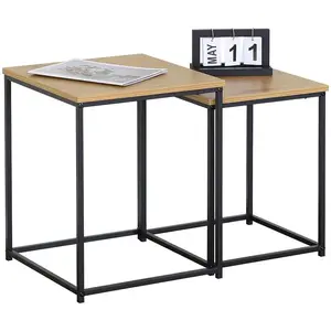 Sada konferenčních stolků Vera wild oak