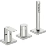 Vaňová batéria HANSA STELA so sprchovacím setom chróm 57319473