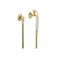 Podomietkový vývod KLUDI 1926 na stěnu se sprchovým setem pozlacený 2710545