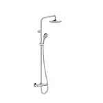 Hansgrohe Vernis Blend sprchový systém na stenu s termostatickou batériou chróm 26318000
