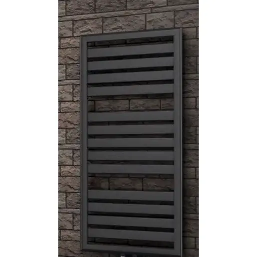 Kombinovaný radiátor Isan Mapia Light 725/600 S40 čierny zamat