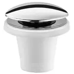 Polysan Vaňová odtoková súprava Click Clack pre vane bez prepadu, chróm, 71704