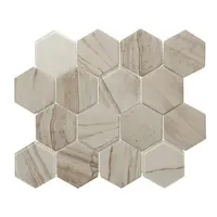 Sklenená mozaika Premium Mosaic béžová 26x30 cm mat / lesk MOSV84LIGHT3D