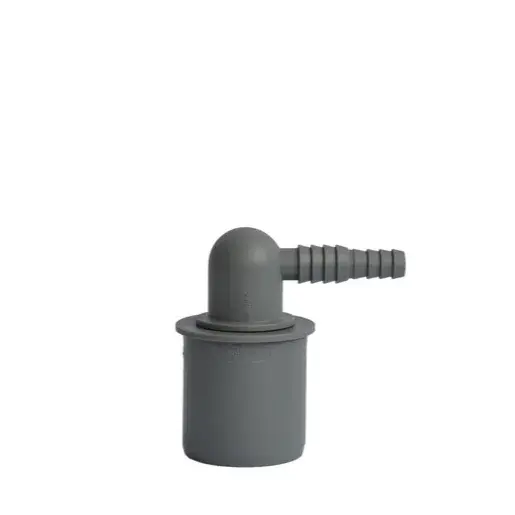 Hadicová prípojka k práčke DN40 Plast Brno sivá UZ40RU0