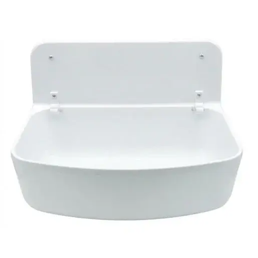 Výlevka Plast Brno 48,5x34 cm mat bez otvoru pre batériu VS49440