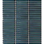 Keramická mozaika Premium Mosaic Kit Kat aqua blue 28x31 cm lesk MOSKK3AQBLL