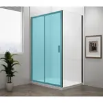 Bočná zástena k sprchovacím dverám 90 cm Polysan Easy Black EL3315B