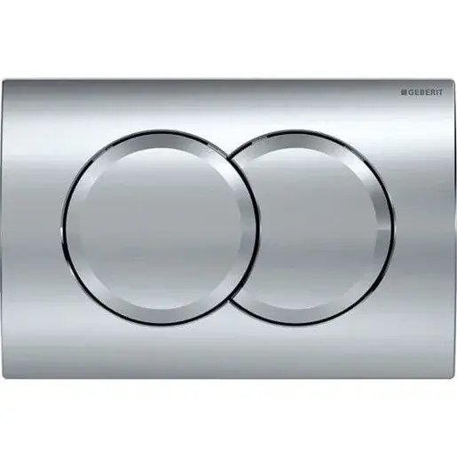 Geberit Delta01 ovládacie tlačidlo plast chróm lesk 115.107.21.1