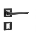 Kľučka Naturel JASPER Čierna matná/chróm WB cylindrický kľúč JASPERHRBSWB