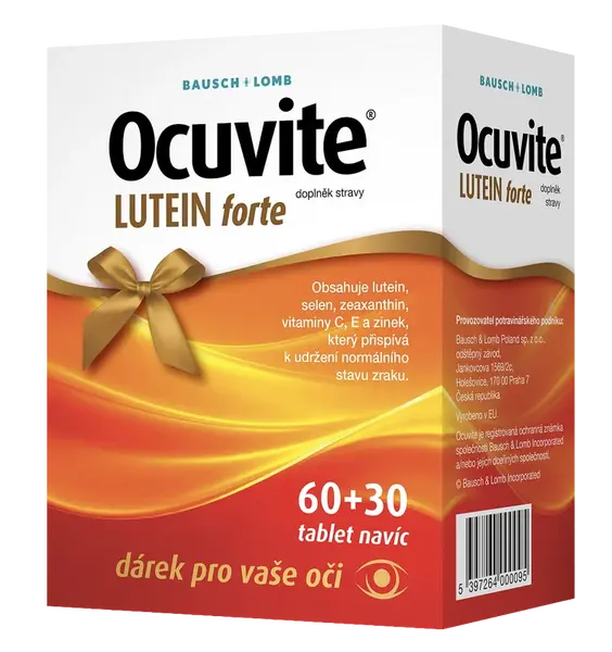 OCUVITE Bausch+Lomb Ocuvite Lutein Forte 90 tabliet