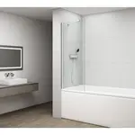 Polysan Fisa vaňová zástena , len sklo, 150x70 cm FS1072