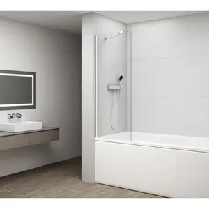 Polysan Fisa vaňová zástena , len sklo, 150x70 cm FS1072
