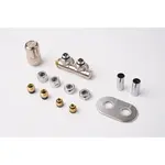 P.M.H. Terra termostatický ventil pre ústredné vykurovanie 6x7 cm nerez TER-L-SS