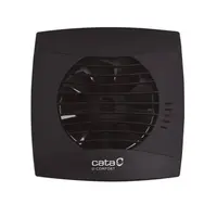 Cata UC 10 ventilátor čierny SIKOAUC10BL