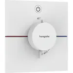 Hansgrohe ShowerSelect Comfort E sprchová batéria bez podomietkového telesa matná biela 15571700