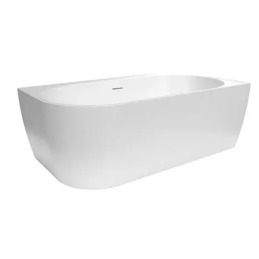 Voľne stojaca vaňa SAT Brevis 159x84 cm akrylát pravá SATVBRE1600P